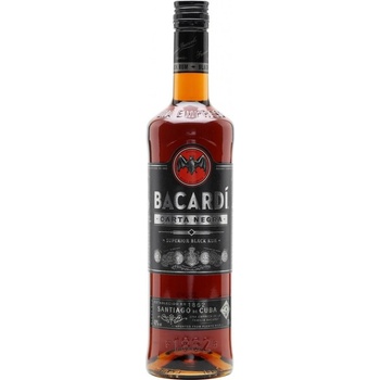 Bacardi Carta Negra 37,5% 1 l (čistá fľaša)