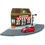 Bburago 1: 43 Street Fire City Kiosk Store (31506)