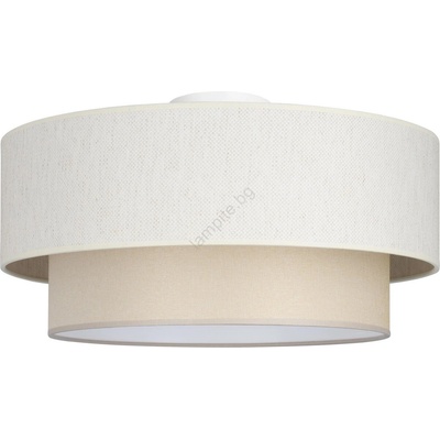 BELIS Таванно осветително тяло NATIA 1xE27/60W/230V Ø45 см, кремаво (BE1016)