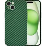 Techsuit Калъф за iPhone 15 Plus - Carbonite FiberShell - Зелен (KF2334601)