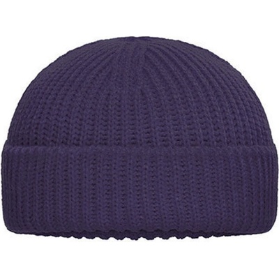 Daiber Unisex pletená čiapka MB7408 Deep Purple