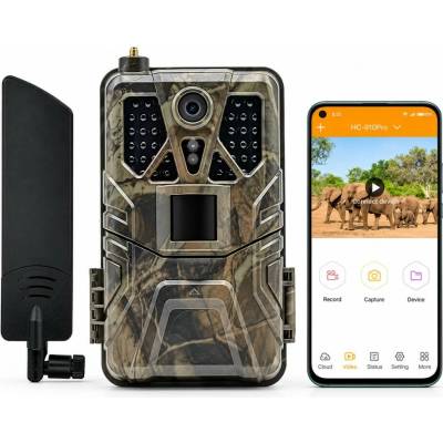 SUNTEKCAM 4G fotopast se 4k rozlišením a nočním viděním HC910 Pro