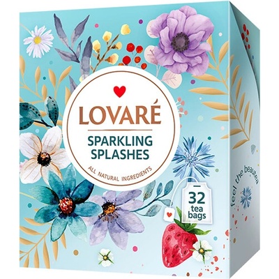 Lovaré Sparkling Splashes 32 sáčků 64 g