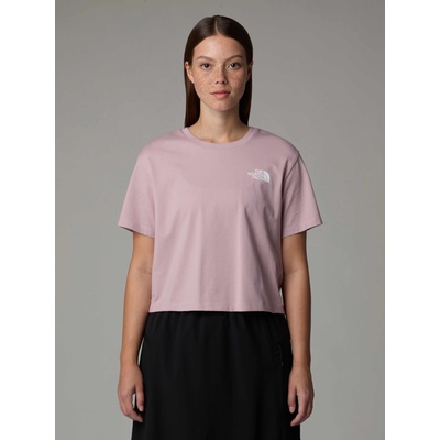 The North Face Тениска w simple dome cropped slim tee