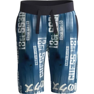 Guess Къси памучни цветни панталони за момче Guess