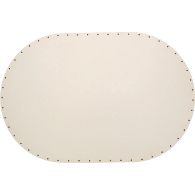 sololak bílý ovál 44x29 cm s otvory 22B4429V – Zboží Dáma