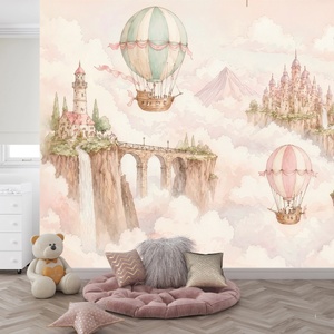 Decono Детски Фототапет Pink Castle