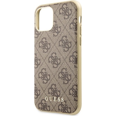 Guess plastové Apple iPhone 11 hnedé