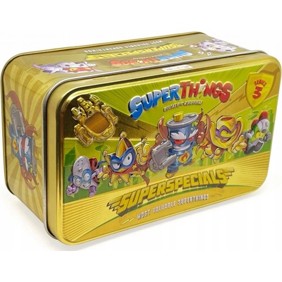Super zings things plechovka 9 figurek série 3