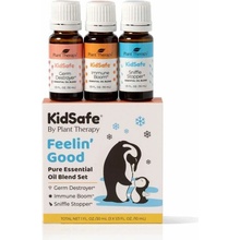 Plant Therapy KidSafe Feelin' Good Cítím se dobře set 3 směsí esenciálních olejů 3 x10 ml