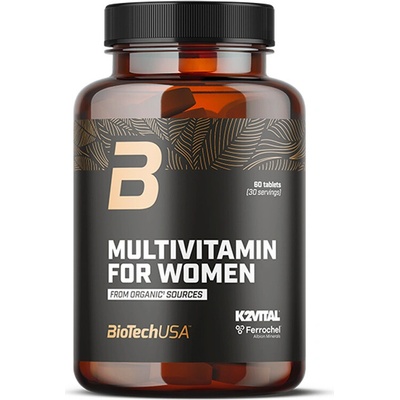 BioTechUSA Multivitamin For Women from organic sources 60 tablet
