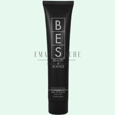 Bes Beauty & Science Milano Bes Матиращ гел за бели и прошарени коси 170 мл. Bes In Black Gel (0360733)