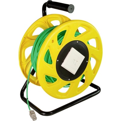 LogiLink CQ5060S RJ45 CAT 7 S/FTP 60m zelenožlutý