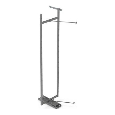 Kesseböhmer KES Tandem III rám pre potravinovou skříň, 600/1700 mm strieborná