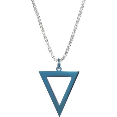 HARAHU Колие Simple Triangle - Синя KP33476 (33476)