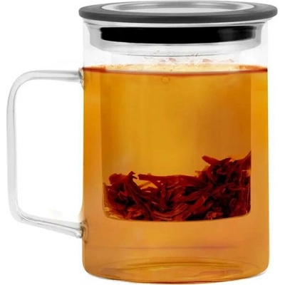 Design Vialli Diva termo sklenice na čaj s filtrem 350 ml