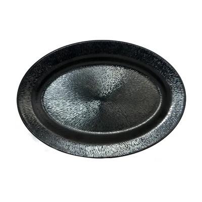 Kulsan Kn-Елипса меламин 64*44см. nova(11064) ЧЕРНО (013624)