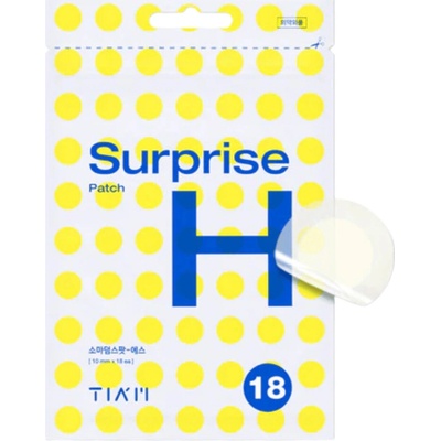 TIA'M - Surprise H Patch - hydrokoloidné náplasti na akné s ultra tenkým okrajom 18 ks