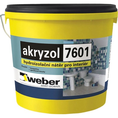 Weber Akryzol - hydroizolační hmota - 7601