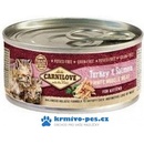 Krmivo pro kočky Carnilove White Muscle Meat Turkey & Salmon for Kittens 100 g