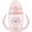 KikkaBoo Чаша със силиконов накрайник 200мл Happy face Pink (31302030070)