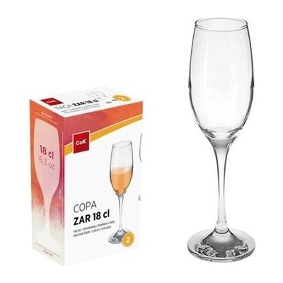 Cegeco Sklenice na víno CoK Zar 2 x 180 ml