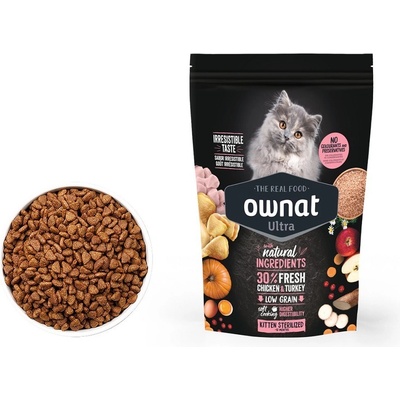 OWNAT ULTRA CAT Kitten Sterilized 0,4 kg