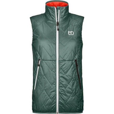 Ortovox Swisswool Piz Vial Vest světle zelená