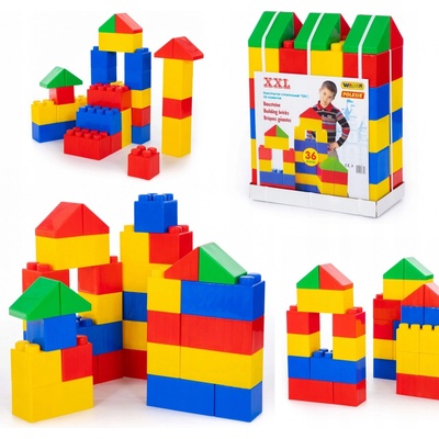 Wader Obrovské bloky XXL staveniště 36 ks
