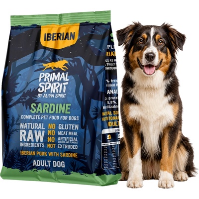 Primal Spirit Dog 70% Iberian Pork with Sardine 1 kg