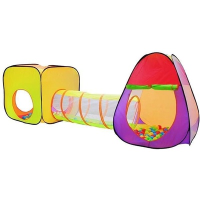 Kruzell Детска палатка iglo + тунел + 200 топки (00002880)
