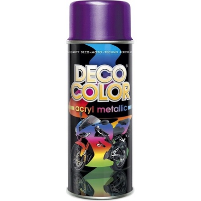 Akrylový lak Deco Color fialový sprej 400 ml