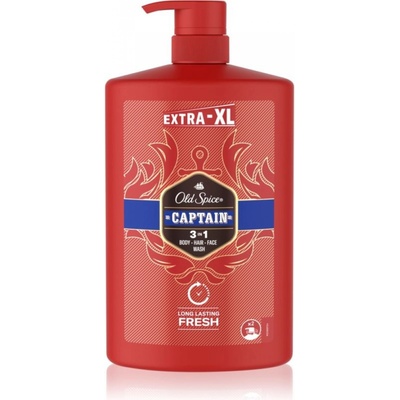 Procter & Gamble Душ гел Old Spice Captain за мъже 1000 мл