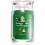 Yankee Candle Shimmering Christmas Tree ароматна свещ Signature 567 гр