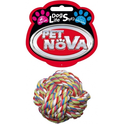 Petnova hračky pre zvieratá bavlnená lopta 9 cm hračka pre psa