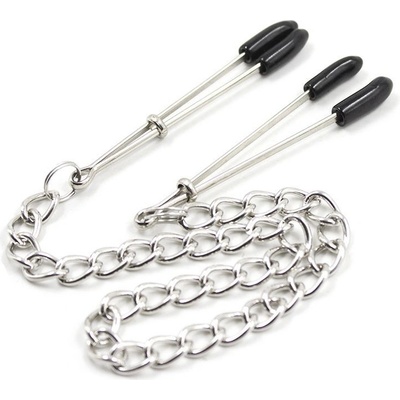 Love adjustable nipple clamps Řetězové klipy skřipce na bradavky