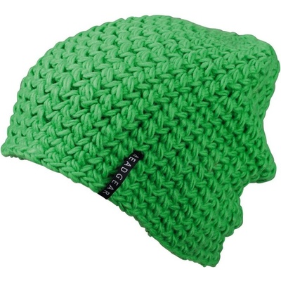Myrtle Beach háčkovaná čepice MB7941 Limetkově zelená