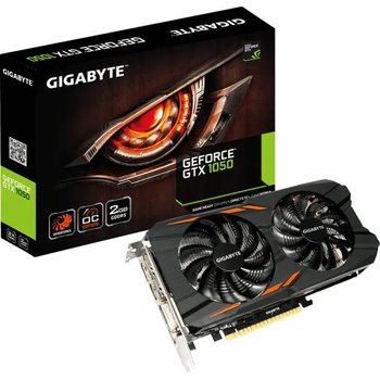 GIGABYTE GeForce GTX 1050 Windforce OC 2GB GDDR5 128bit (GV-N1050WF2OC-2GD)