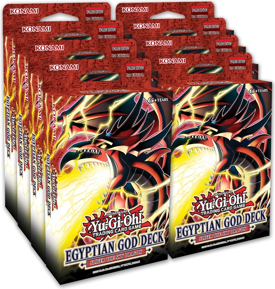 yugioh slifer the sky dragon structure deck Amazon.com: Yu-Gi-Oh! TCG: Egyptian God Deck main image 0