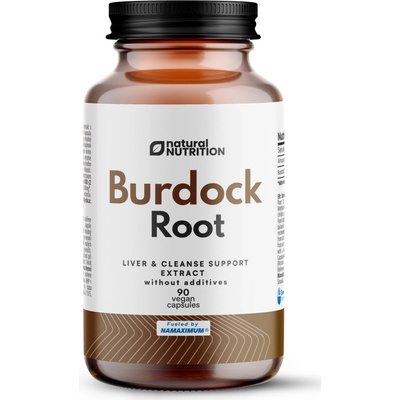 Natural Nutrition Burdock lopúch väčší extrakt 90 kapsúl