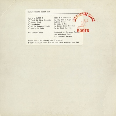 Early B & Super Cat - Early B Meets Super Cat (Reissue) (LP) (5051083216838)