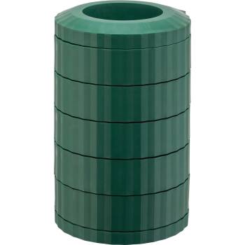 Alessi Кутия за кафе на капсули Plissé зелена (MDL19 GR)