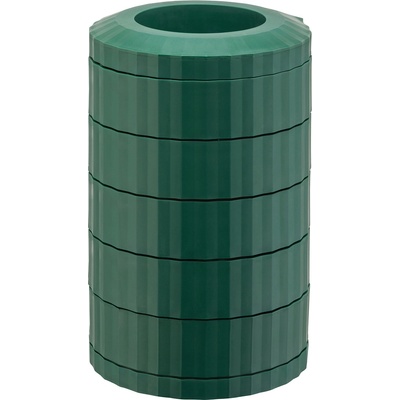 Alessi Кутия за кафе на капсули Plissé зелена (MDL19 GR)