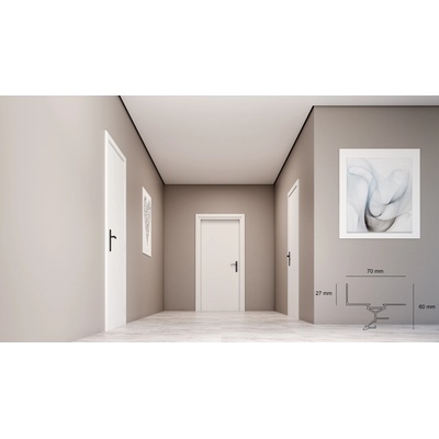 Polaris Алуминиев профил за сянка Shadow Gap Trimless(ефект плаващ таван) | 12, 95€ (25, 33 лв) (29)