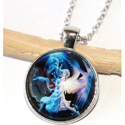 Fashion Jewerly Řetízek amulet vodní anděl, průvodce nevinných 2518