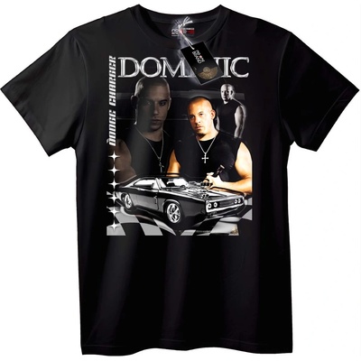 NOONEBRAND Тениска Dominic Dodge Charger - 7XL, Black