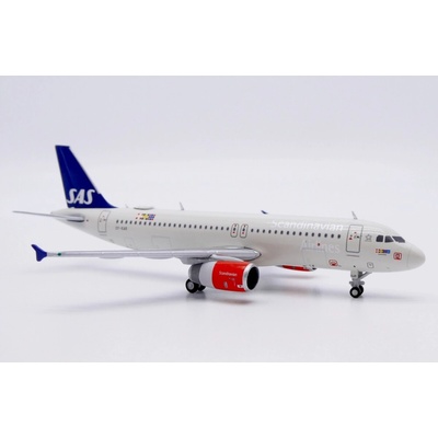 JC Wings A320-232 SAS Scandinavian Airlines 1990s Colors Named Vermund Viking 1:400
