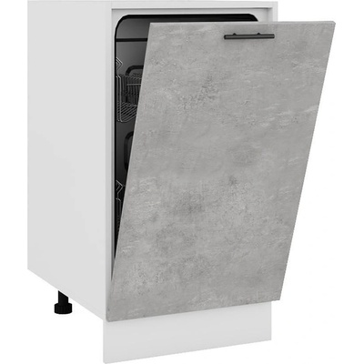 Врата за съдомиялна 45 Glamour бетон