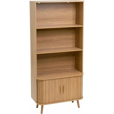 Knižnica v dekore duba v prírodnej farbe 80x172x40 cm Elia – Casa Selección