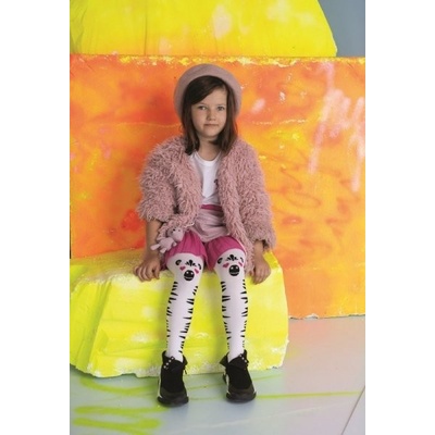 Knittex Zappa DR 2116 40 den Dívčí punčocháče Bianco – Zboží Dáma